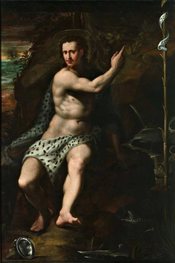 San Giovanni Battista alla fonte - Galleria Estense, Modena